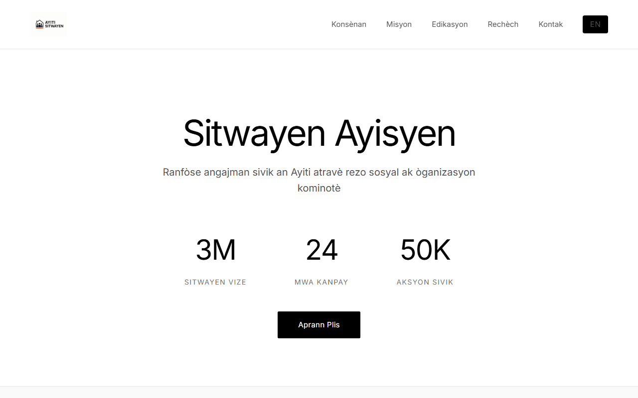 Ayiti Sitwayen screenshot